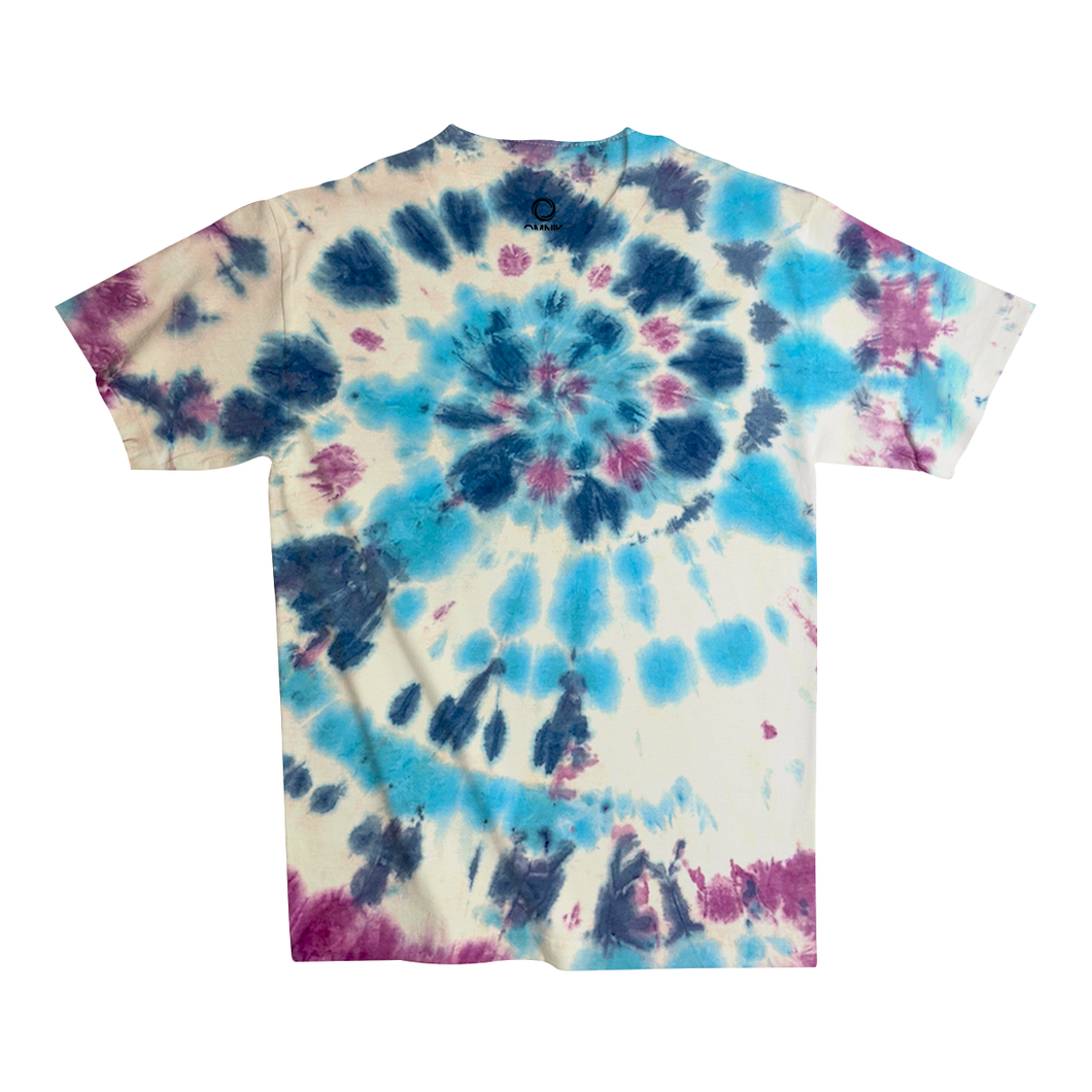 Tie-Dye Huckleberry (Aqua, Royal Blue, Purple)