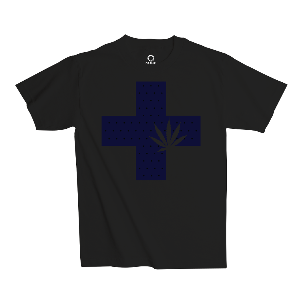 ReLeaf Cross Pin Dot Blue/Black